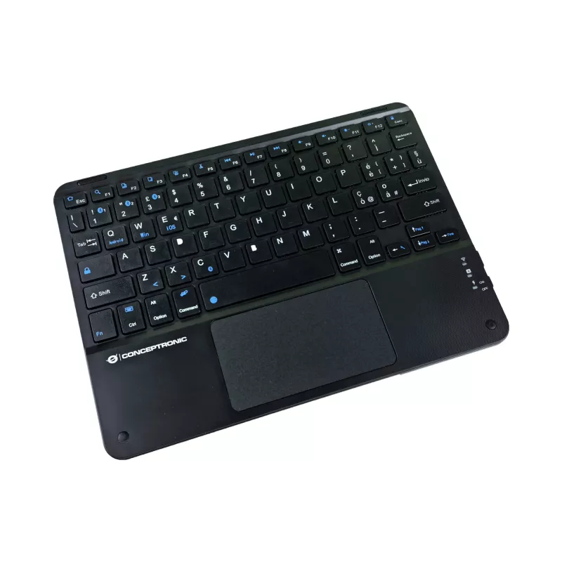 Conceptronic TOBIN01BIT 10 tuuman Bluetooth-kosketuslevynäppäimistö, QWERTY italia