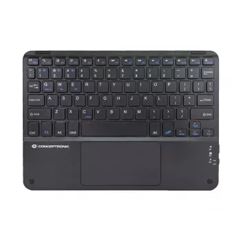 Conceptronic TOBIN01BUS 10 tuuman Bluetooth-kosketuslevynäppäimistö, QWERTZ EN (US)
