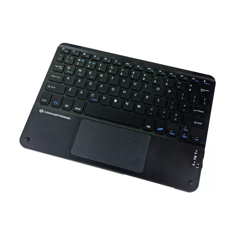 Conceptronic TOBIN01BUS 10 tuuman Bluetooth-kosketuslevynäppäimistö, QWERTZ EN (US)