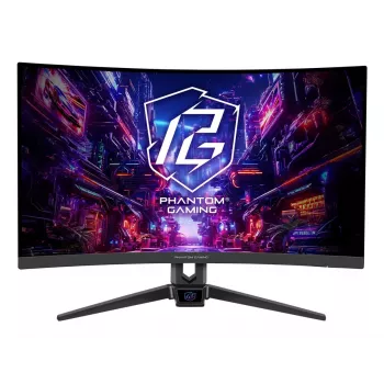 ASROCK pelinäyttö - Pg27frs1a - 27 tuumaa - 1920x1080 FHD - kaareva 280 Hz - musta