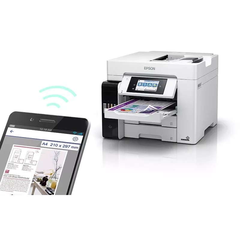 Epson EcoTank ET-5880 mustesuihku A4 4800 x 2400 DPI 25 ppm Wi-Fi