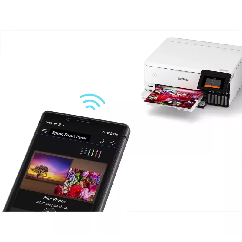 Epson EcoTank ET-8500 mustesuihku A4 5760 x 1440 DPI 32 ppm Wi-Fi