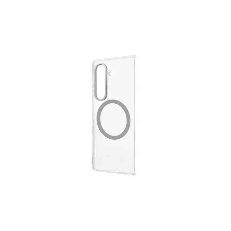 Samsung Clear Magnet -suojakuori Galaxy Z Flip7 -puhelimelle, läpinäkyvä, GP-FFF766YCATW
