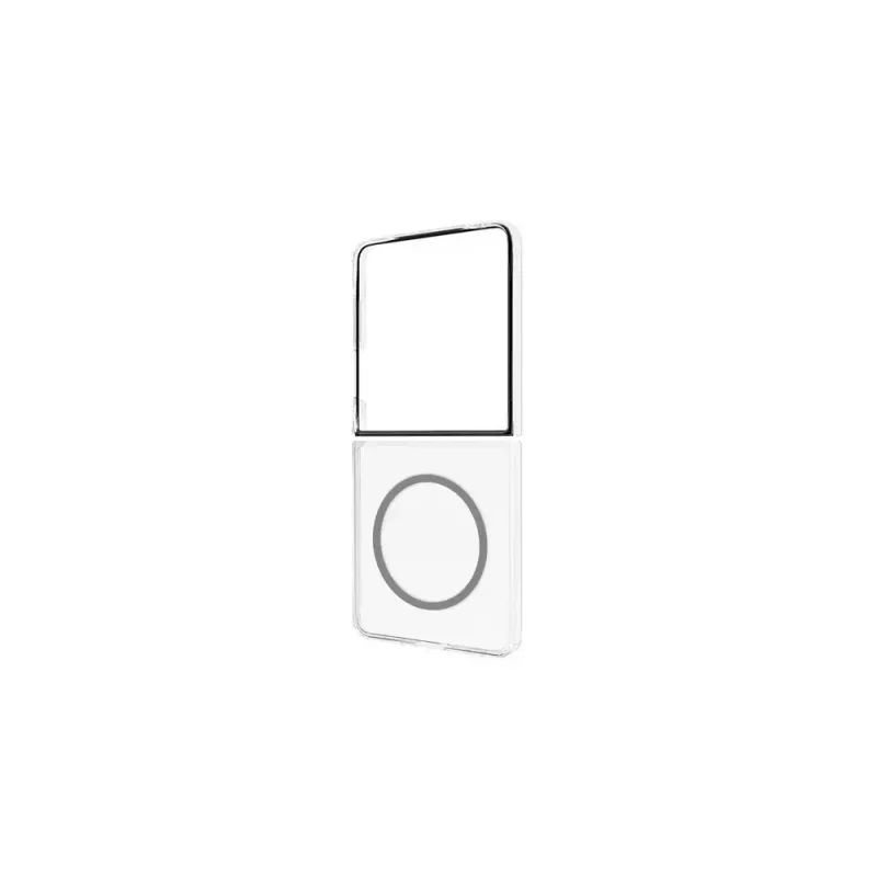 Samsung Clear Magnet -suojakuori Galaxy Z Flip7 -puhelimelle, läpinäkyvä, GP-FFF766YCATW