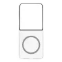Samsung Clear Magnet -suojakuori Galaxy Z Flip7 -puhelimelle, läpinäkyvä, GP-FFF766YCATW
