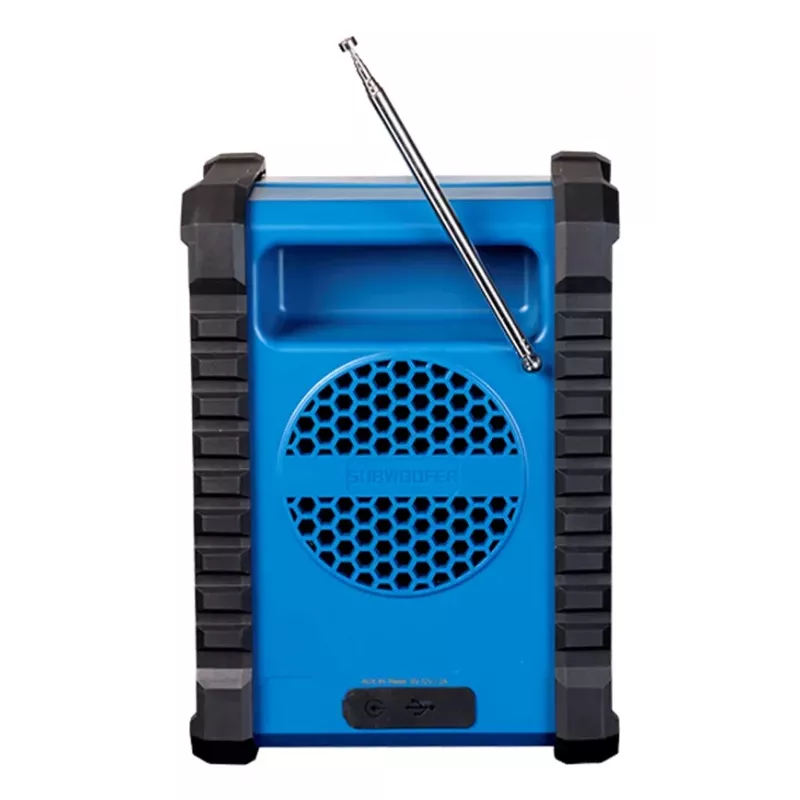 DENVER ELECTRONICS Wrd-60 työmaaradio DAB+ Bluetoothilla ja valonheittimellä