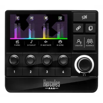 Hercules Stream 200 XLR musta 9 painiketta