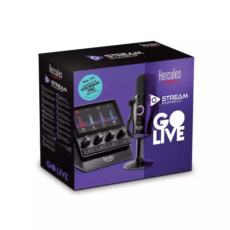 Hercules Stream Starter Kit multimediasarja