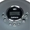Henkilökohtainen CD-soitin Lenco CD-400GY antrasiitti MP3-tuki iskunkestävä 40s