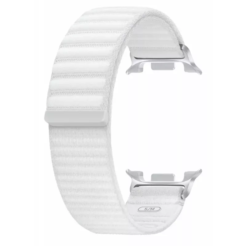 Samsung Fabric Band S/M Galaxy Watch8 valkoinen