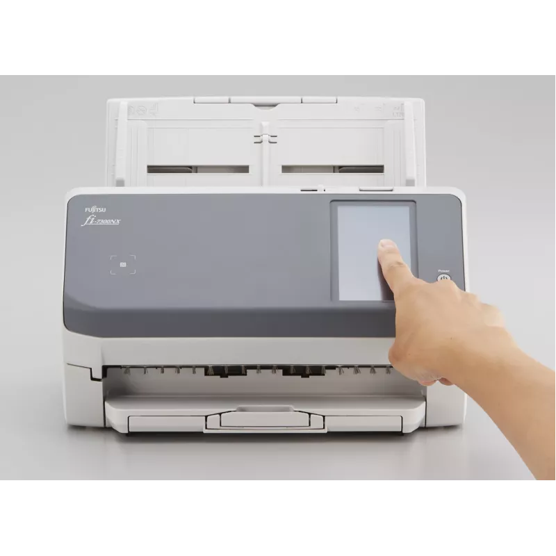 Ricoh fi-7300NX ADF-skanneri 600 x 600 DPI A4 harmaa, valkoinen