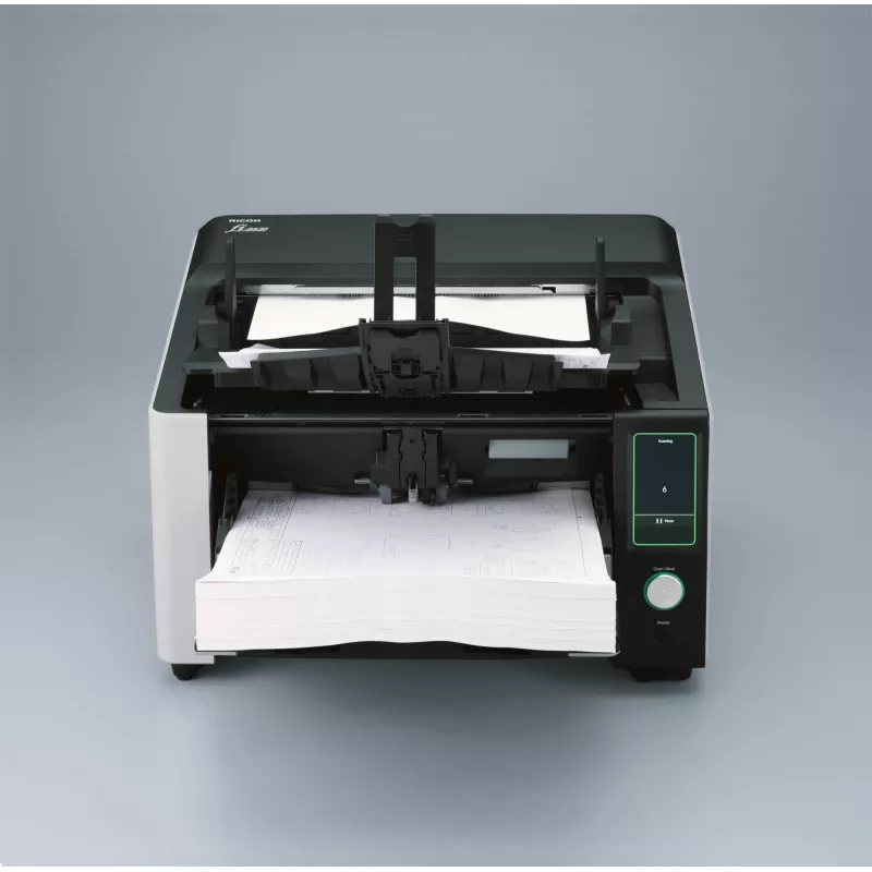 Ricoh fi-8820 ADF-skanneri 600 x 600 DPI A3 musta, harmaa