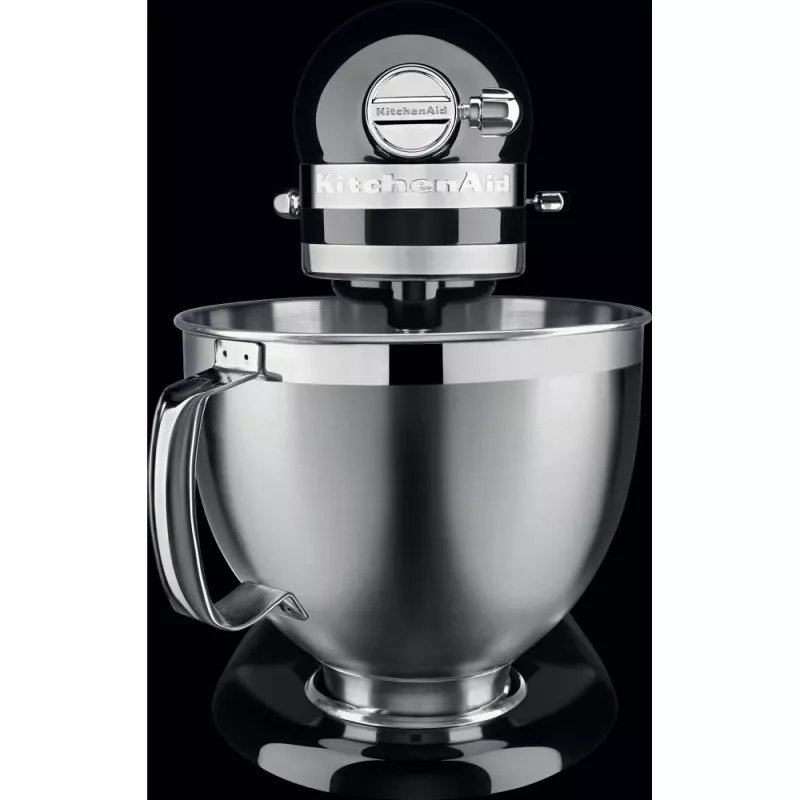 KitchenAid monitoimikone Artisan 5KSM185PS — 4,8 L ruostumaton teräskulho, 300 W, 10 nopeutta, musta