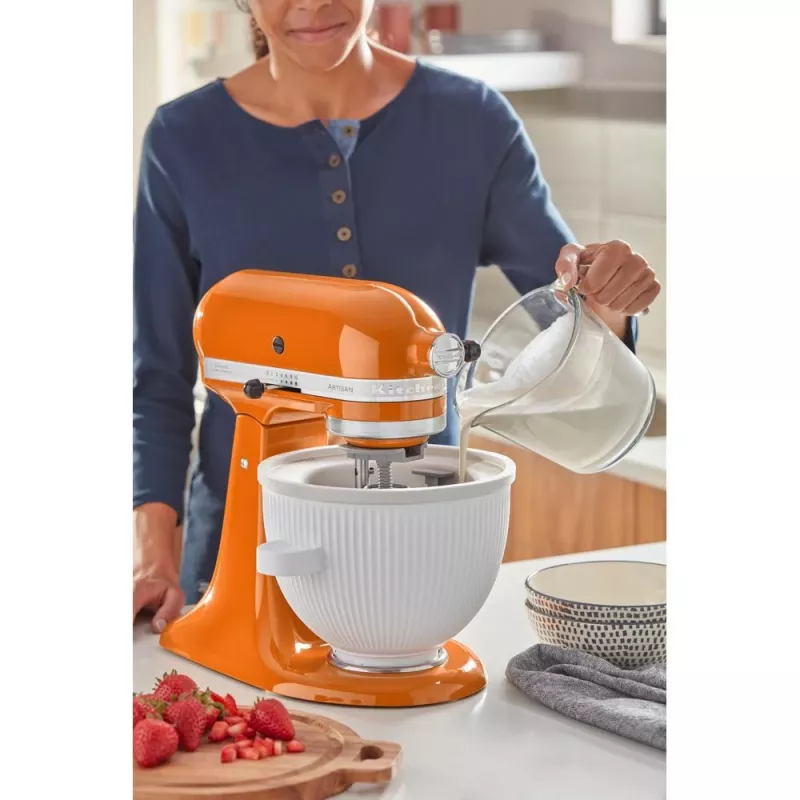 Jäätelökoneen lisäosa KitchenAid 5KSMICM leveys 279 mm syvyys 216 mm korkeus 178 mm