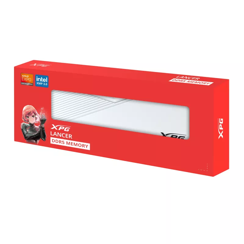 ADATA XPG Lancer Blade DDR5-6000 32 GB muistimoduuli, valkoinen, AX5U6000C3032G-SLABWH