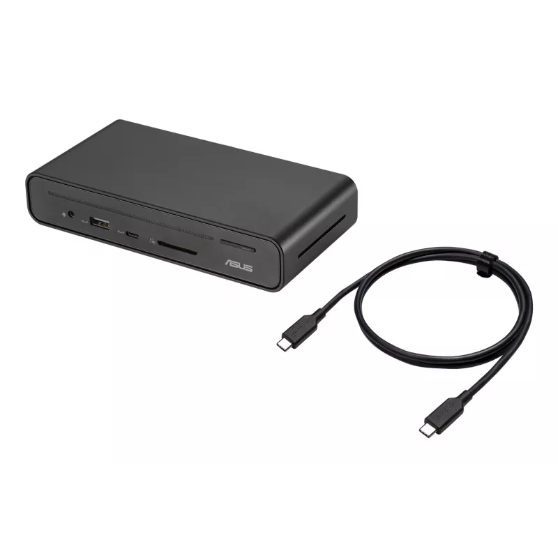 ASUS Triple Display USB-C -telakka Duo DC301 johdollinen musta