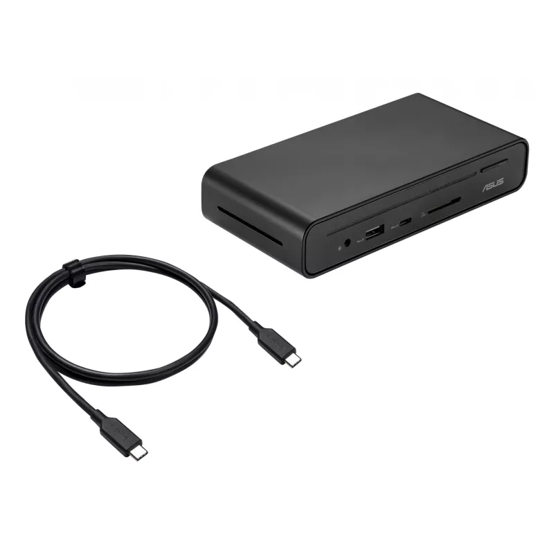 ASUS Triple Display USB-C -telakka Duo DC301 johdollinen musta