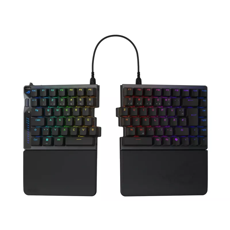 ASUS ROG Falcata näppäimistö pelikäyttöön USB + RF Wireless + Bluetooth QWERTZ saksa musta