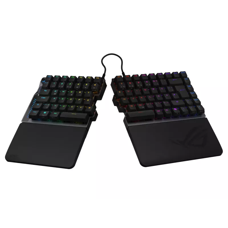 ASUS ROG Falcata näppäimistö pelikäyttöön USB + RF Wireless + Bluetooth QWERTZ saksa musta