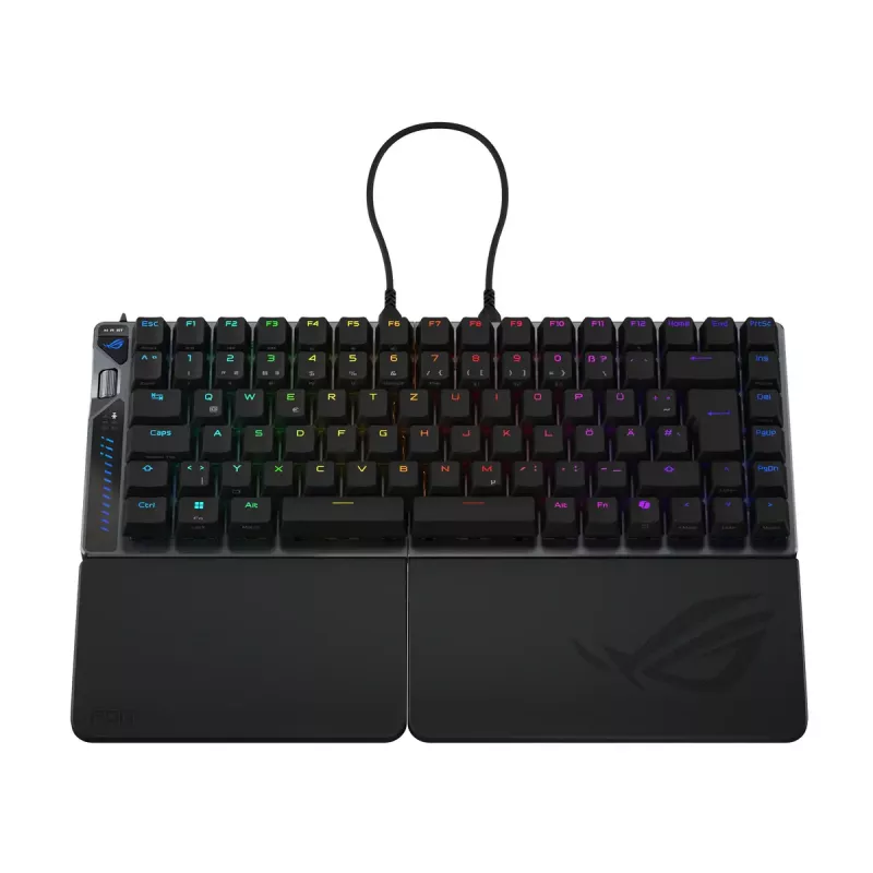 ASUS ROG Falcata näppäimistö pelikäyttöön USB + RF Wireless + Bluetooth QWERTZ saksa musta