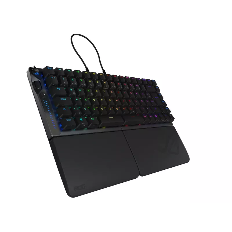 ASUS ROG Falcata näppäimistö pelikäyttöön USB + RF Wireless + Bluetooth QWERTZ saksa musta