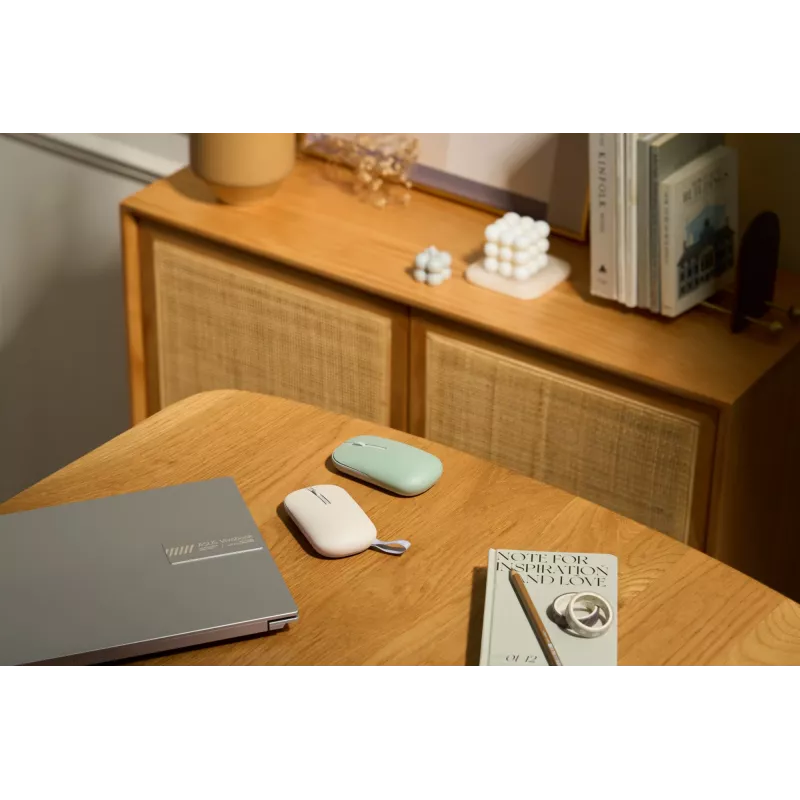 ASUS Marshmallow MD100 -hiiri, office, molempikätinen, RF Wireless + Bluetooth, optinen, 1600 DPI