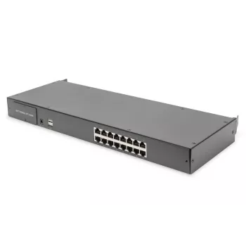 DIGITUS modulaarinen Cat5 KVM-kytkin 16-porttinen modulaariselle KVM-konsolille