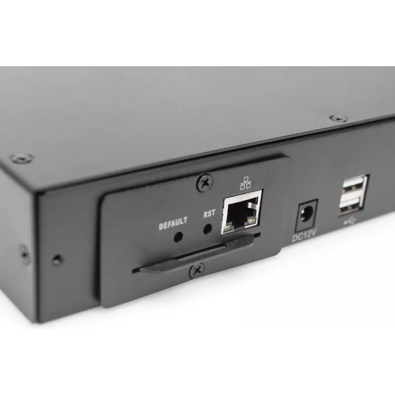 DIGITUS modulaarinen Cat5 KVM-kytkin 16-porttinen modulaariselle KVM-konsolille