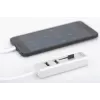 DIGITUS USB 2.0 Type-C -keskitin kortinlukijalla 3x USB 2.0. 1x SD, 1x MicroSD -liitäntä alumiinikotelo