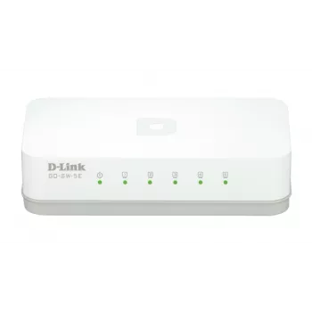 D-Link GO-SW-5E/E -verkkokytkin hallitsematon Fast Ethernet (10/100) valkoinen