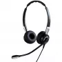 Jabra BIZ 2400 II Duo, johdollinen, toimisto/callcenter, 77 g, kuulokemikrofoni, musta, hopea