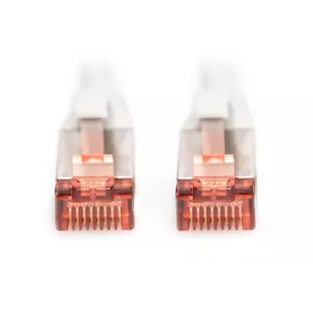 DIGITUS verkkokaapeli - CAT6 - S/FTP - lukkokielekkeen suojaus - Cu - 3 m - harmaa