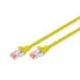 DIGITUS verkkokaapeli - CAT6 - S/FTP - Snagless - Cu - 3 m - keltainen