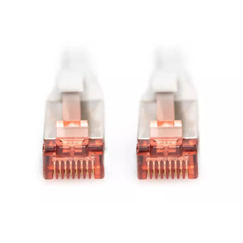 DIGITUS verkkokaapeli - CAT6 - S/FTP - Snagless - Cu - 10 m - harmaa