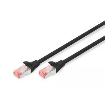 DIGITUS verkkokaapeli - CAT6 - S/FTP - Snagless - Cu - 10 m - musta