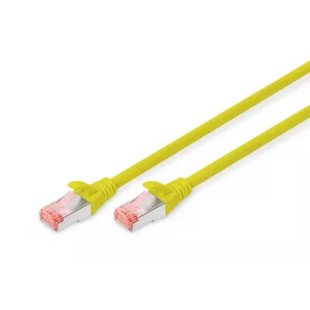 DIGITUS verkkokaapeli - CAT6 - S/FTP - lukituskielekkeen suojaus - Cu - 10 m - keltainen
