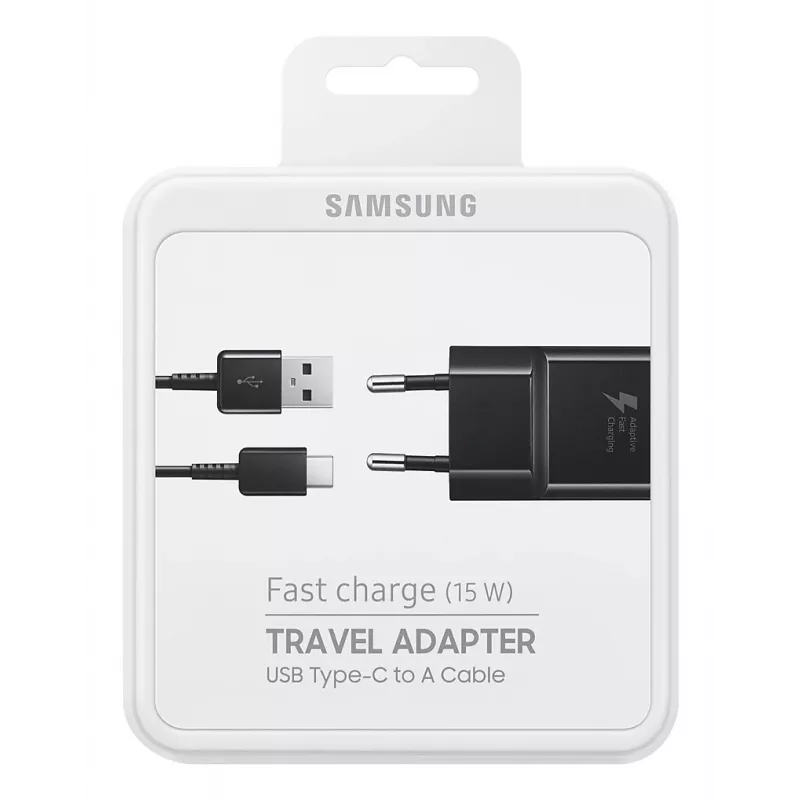 Samsung EP-TA20 universaali musta AC-pikalaturi sisä-, ulkokäyttöön