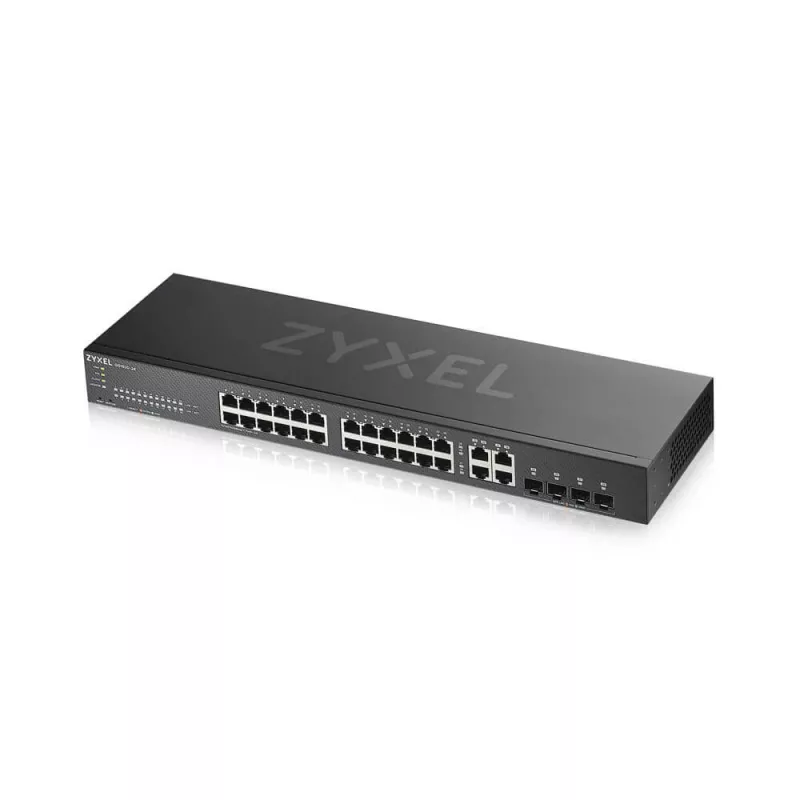 Zyxel GS1920-24V2 hallittava Gigabit Ethernet (10/100/1000) musta
