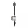 Kensington MiniSaver Mobile Keyed Lock, 1,8 m, Kensington, avain, litteä avain, hiiliteräs, musta