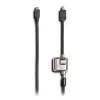 Kensington MiniSaver Mobile Keyed Lock, 1,8 m, Kensington, avain, litteä avain, hiiliteräs, musta