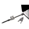 Kensington MiniSaver Mobile Keyed Lock, 1,8 m, Kensington, avain, litteä avain, hiiliteräs, musta
