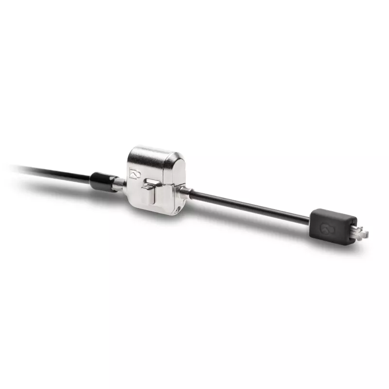 Kensington MiniSaver Mobile Keyed Lock, 1,8 m, Kensington, avain, litteä avain, hiiliteräs, musta