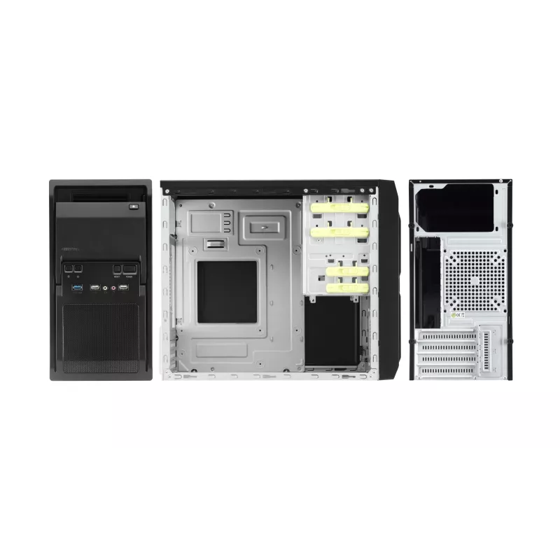 Chieftec LT-01B-350GPB tietokonekotelo Mini Tower musta 250 W