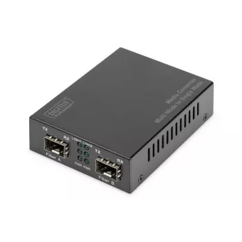 DIGITUS multi-/yksimuotomediamuunnin gigabit 850nm 1310nm 1550nm (SM)
