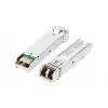 DIGITUS 1,25 Gbit/s SFP-moduuli, jopa 550 m monimuoto, LC-duplex-liitin 1000Base-SX, 850 nm