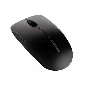 CHERRY MW 2400 langaton hiiri, musta, USB, molempikätinen, optinen, RF langaton, 1200 DPI, musta