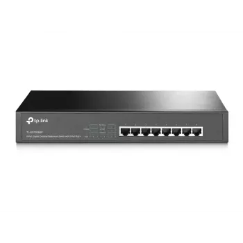TP-Link TL-SG1008MP hallitsematon Gigabit Ethernet (10/100/1000) Power over Ethernet (PoE) 1U musta