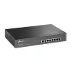 TP-Link TL-SG1008MP hallitsematon Gigabit Ethernet (10/100/1000) Power over Ethernet (PoE) 1U musta