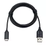 Jabra Link jatkokaapeli: USB-C - USB-A, 1,2 m, USB C, USB A, musta