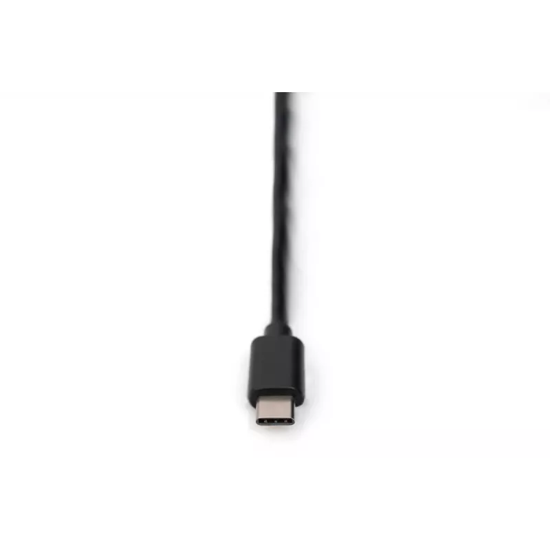 DIGITUS USB Type-C 2.0 - sarjaporttimuunnin, DSUB 9M 1m kaapeli
